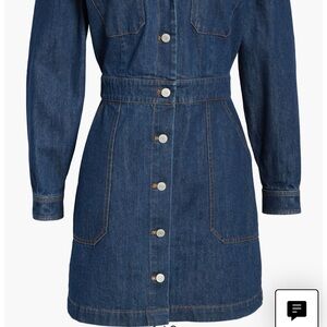 NWT - RAILS Lisette Long Sleeve Denim Shirtdress